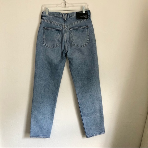Veronica Beard Ryleigh Slim Straight Leg Jean, Amethyst Wash, Size 27 NWT - Picture 8 of 13